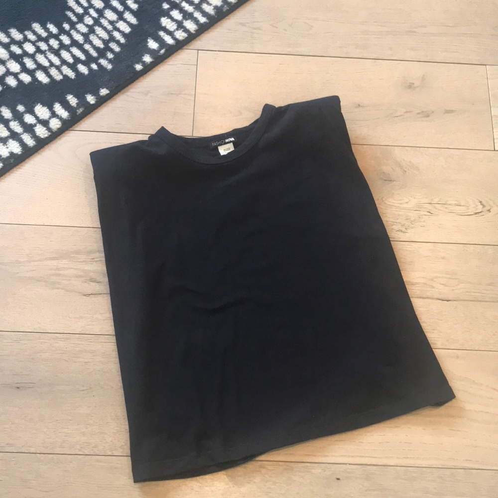 Shoulder pad shirt
